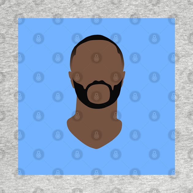 Raheem Sterling Minimalistic Face Art by GotchaFace